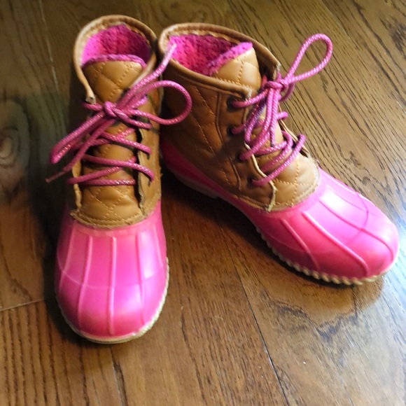 justice duck boots